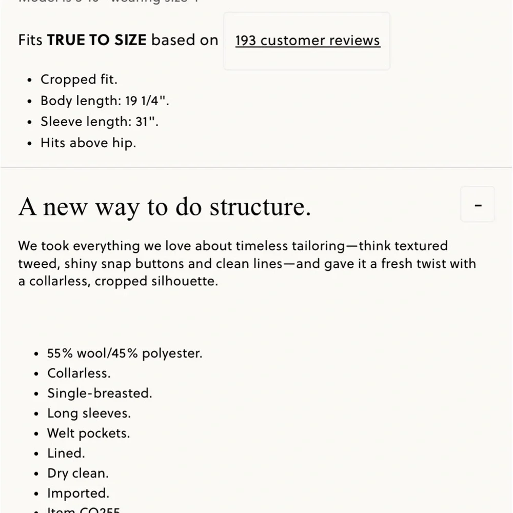 NWT J.Crew Bridgette tweed lady jacket - Picture 3 of 8